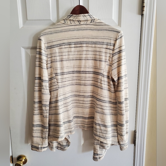 Anthropologie Saturday Sunday Striped Open Cardigan Size Small - Picture 4 of 7